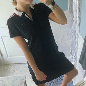 Tommy Hilfiger Pique Polo Short Sleeve Dress Small